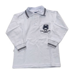 CIA POLERA BLANCA MANGA LARGA
